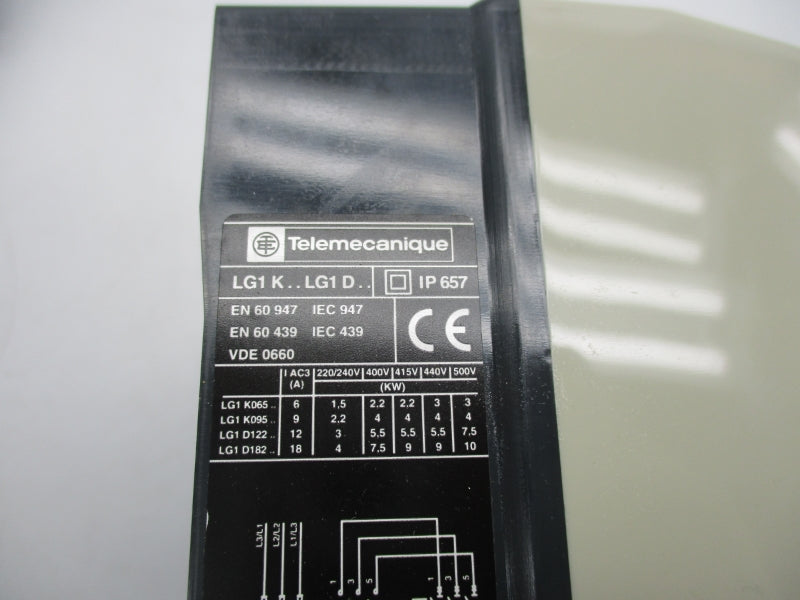 TELEMECANIQUE LG1K065B7 500V NSNP