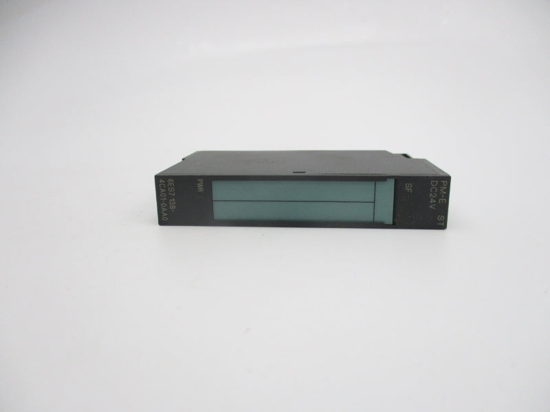 SIEMENS 6ES7138-4CA01-0AA0 24VDC (AS PICTURED) NSNP