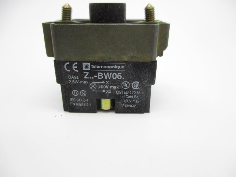 TELEMECANIQUE Z-BW06 400V (NO BULB) NSNP
