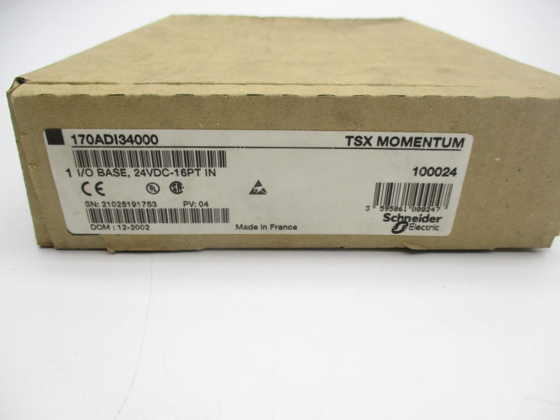 SCHNEIDER ELECTRIC 170ADI34000 24VDC NSMP