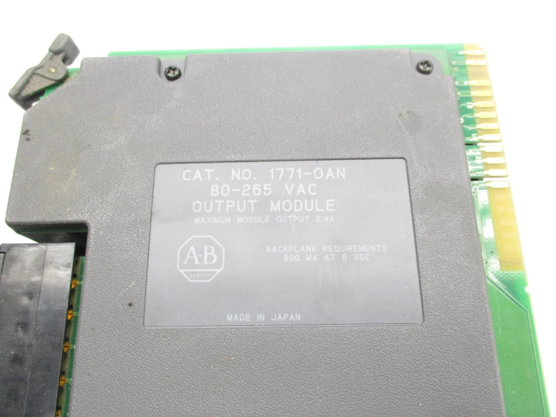 ALLEN BRADLEY 1771-OAN 80-265VAC 2.4A UNMP