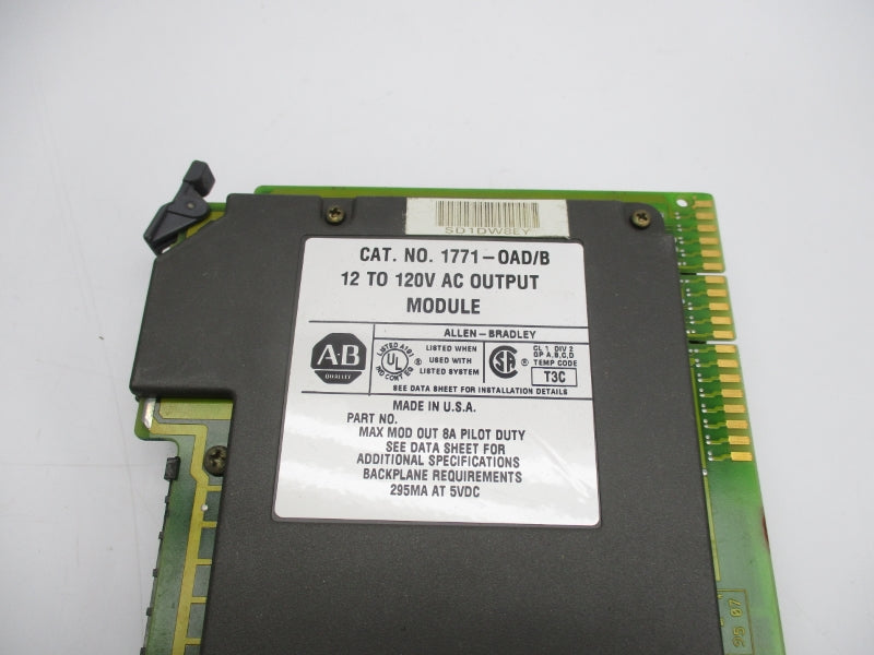 ALLEN BRADLEY 1771-OAD SER. B 12-120VAC NSNP