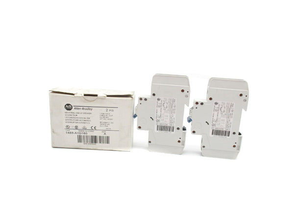 ALLEN BRADLEY 1489-A1D160 SER. A 277VAC 16A ( PKG OF 2 ) NSMP
