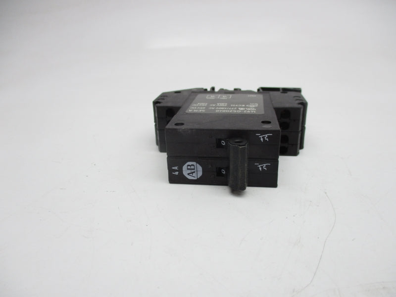 ALLEN BRADLEY 1492-GS2G040 SER. A 277/480VAC 4.0A NSMP