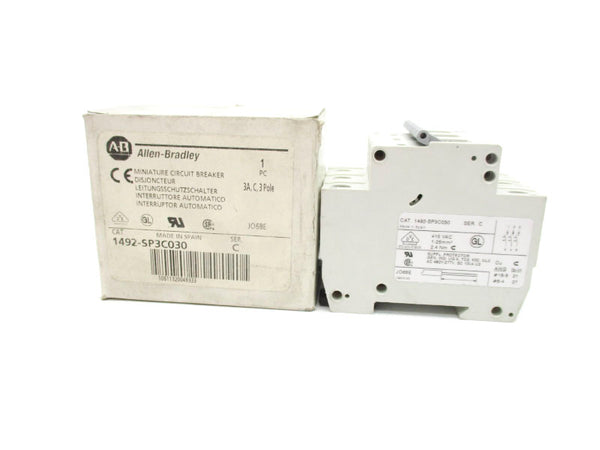 ALLEN BRADLEY 1492-SP3C030 SER. C 415VAC 3A NSMP