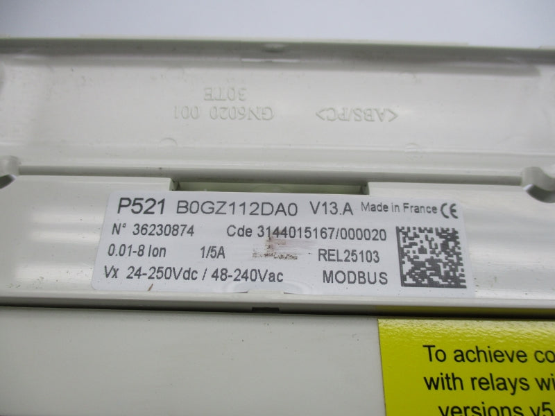 SCHNEIDER ELECTRIC P521B0GZ112DA0 48-240VAC 1/5A NSNP