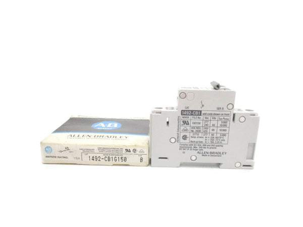 ALLEN BRADLEY 1492-CB1G150 SER. B 277V 15A NSMP