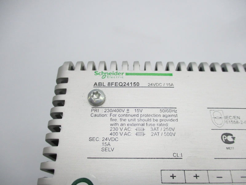 SCHNEIDER ELECTRIC ABL8FEQ24150 24VDC 15A NSNP