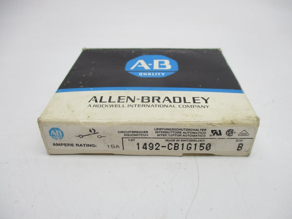 ALLEN BRADLEY 1492-CB1G150 SER. B 277V 15A NSMP