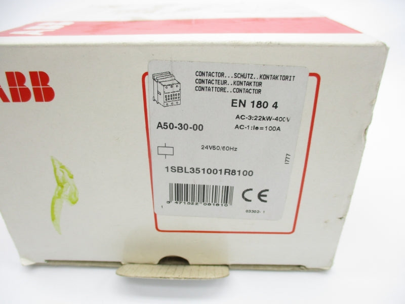 ABB 1SBL351001R8100 A50-30-00 24V 100A NSMP