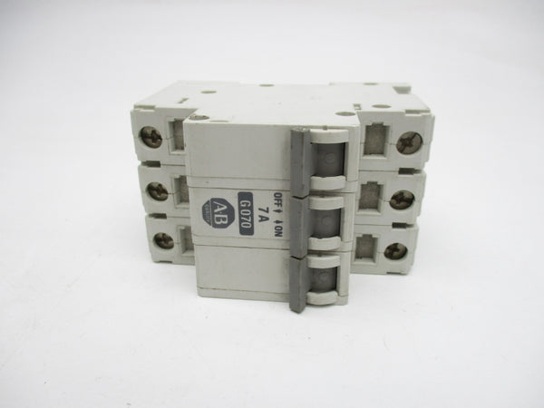 ALLEN BRADLEY 1492-CB3G070 SER. B 480VAC 7A UNMP