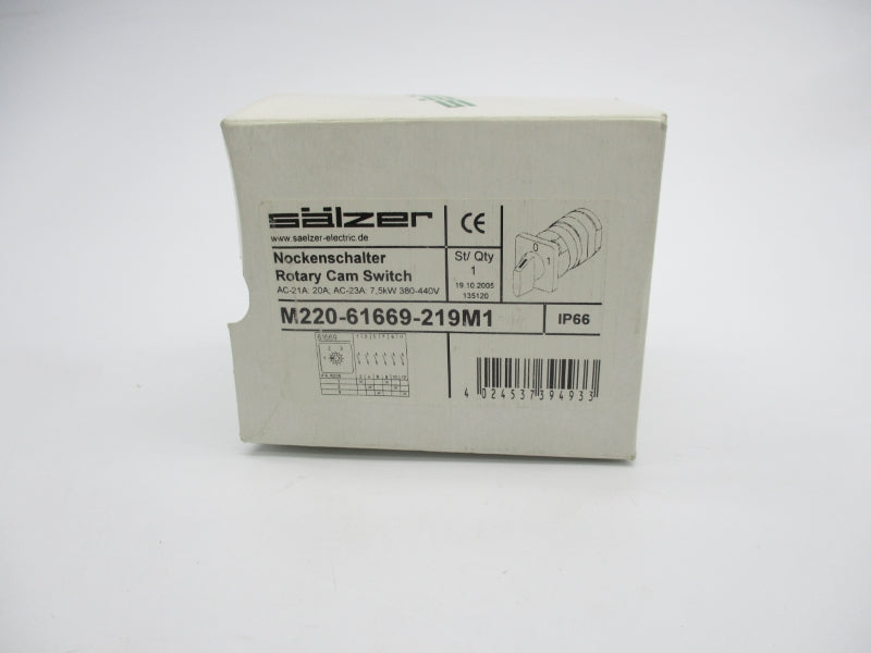 SALZER M220-61669-219M1 380-440V 20A NSMP