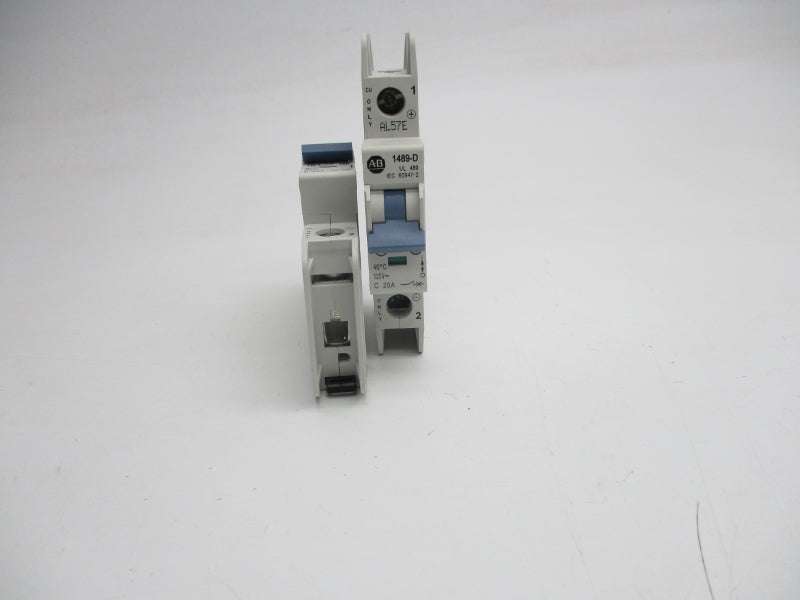 ALLEN BRADLEY 1489-D1C200 SER. A 125VDC 20A (PKG OF 2) NSMP