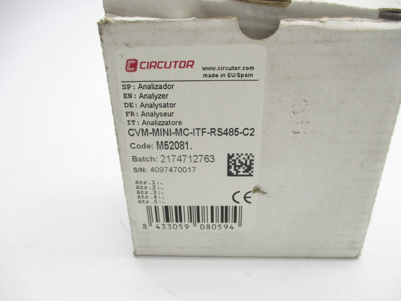 CIRCUTOR CVM-MINI-MC-ITF-RS485-C2 300V NSMP