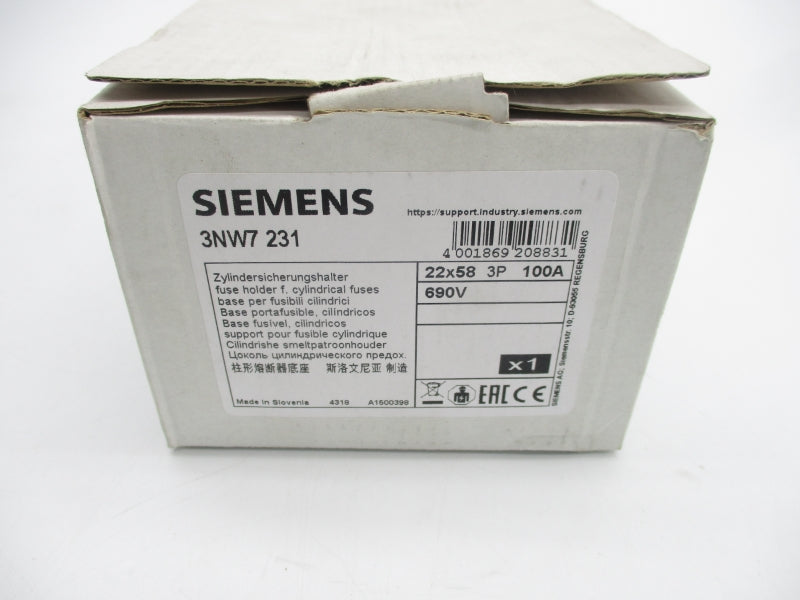 SIEMENS 3NW7231 690V 100A NSMP