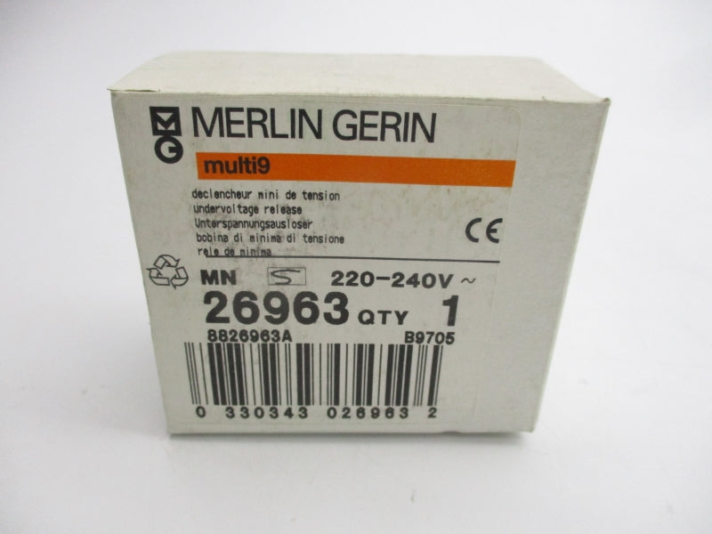 MERLIN GERIN 26963 220-240V NSMP