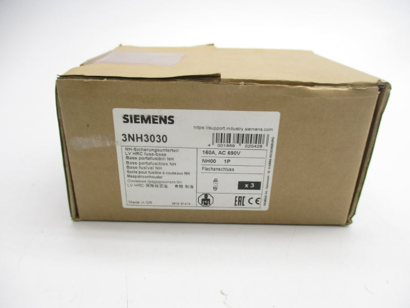 SIEMENS 3NH3030 690V 160A NSFS
