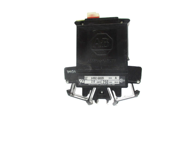 ALLEN BRADLEY 1492-G020 SER. A 250VAC 2.0A NSNP