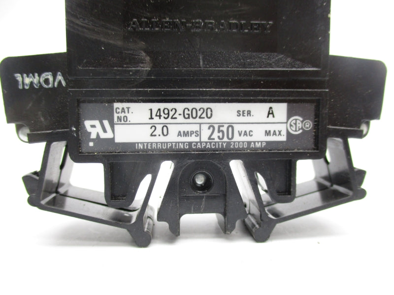 ALLEN BRADLEY 1492-G020 SER. A 250VAC 2.0A NSNP