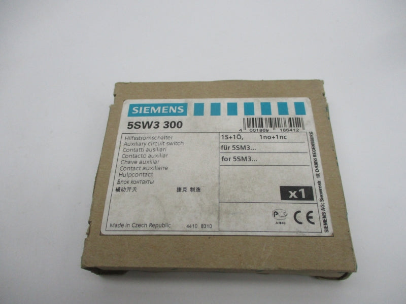 SIEMENS 5SW3300 220/230V 1/6A NSMP