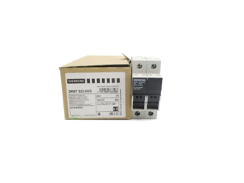 SIEMENS 3NW7523-0HG 600V 30A (PKG OF 6) NSNP