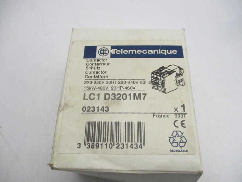 TELEMECANIQUE LC1D3201M7 220-240V 50A NSMP