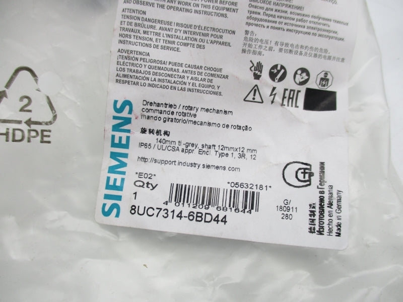 SIEMENS 8UC7314-6BD44 NSMP