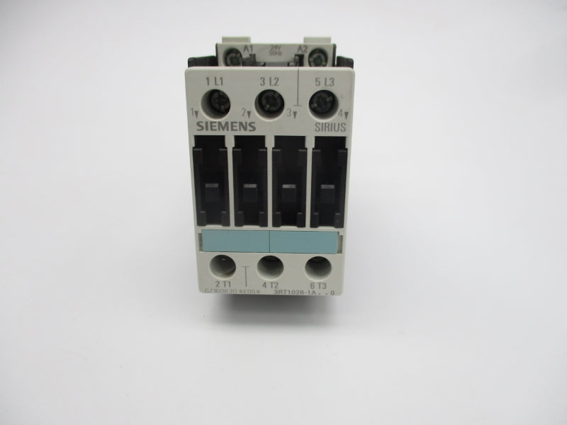SIEMENS 3RT1026-1AB00 24V 40A NSNP