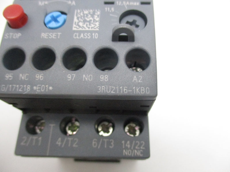 SIEMENS 3RU2116-1KB0 9-12.5A NSNP