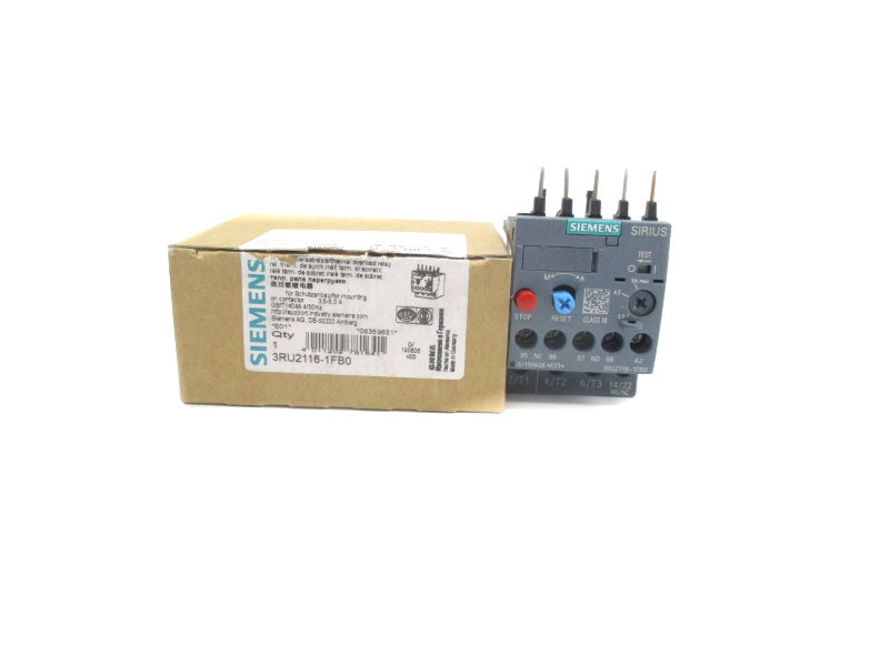 SIEMENS 3RU2116-1FB0 3.5-5.0A NSMP