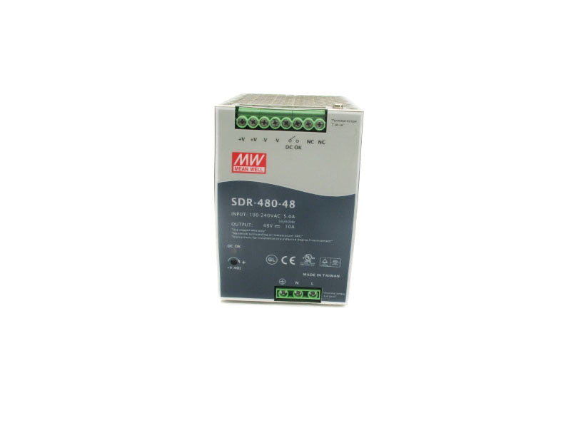 MEAN WELL SDR-480-48 100-240VAC 5.0A NSNP
