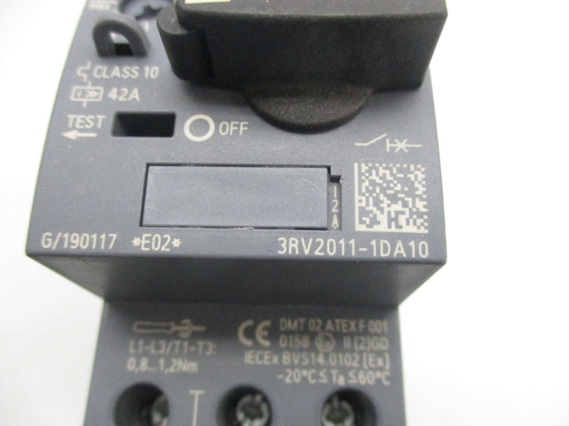 SIEMENS 3RV2011-1DA10 2.2-3.2A NSNP