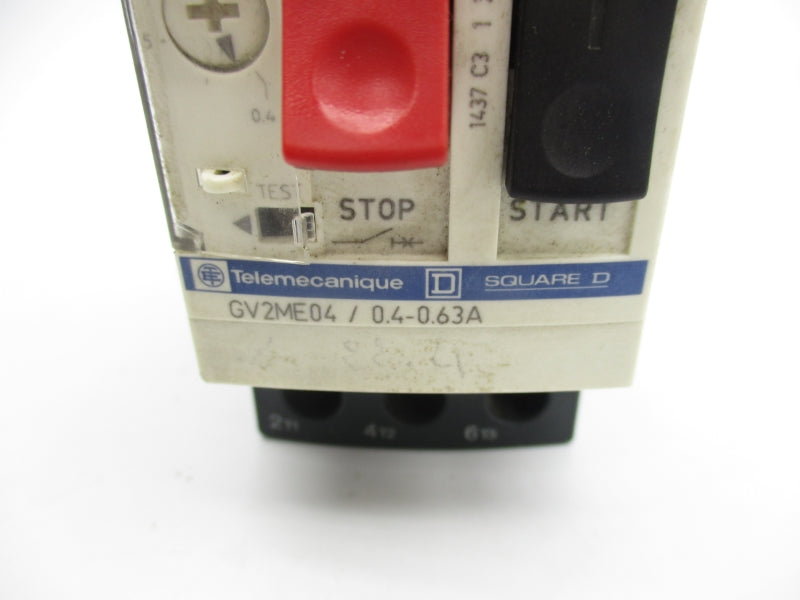 TELEMECANIQUE GV2ME04 0.4-0.63A UNMP