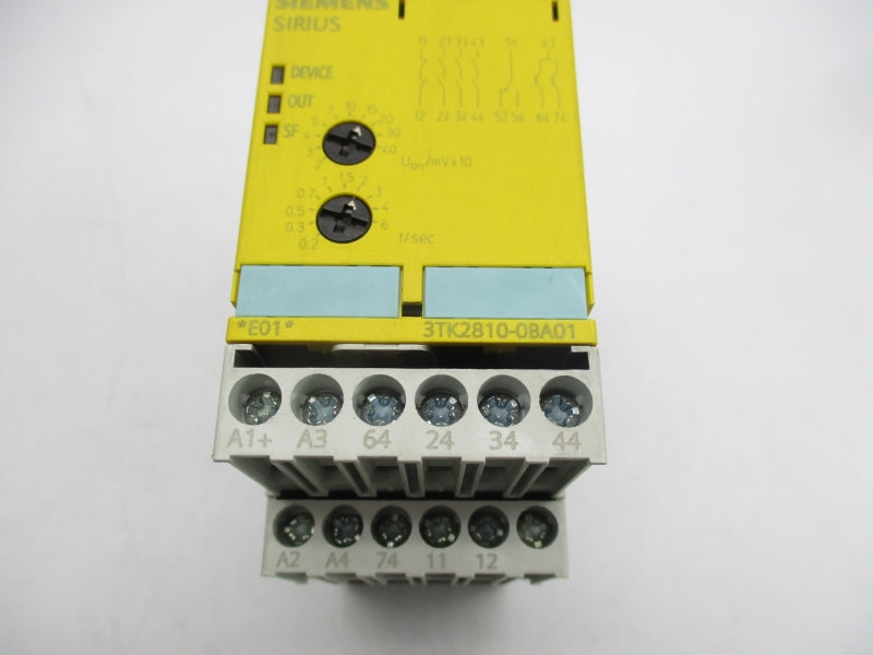SIEMENS 3TK2810-0BA01 24VDC 5A 0.2-6S UNMP