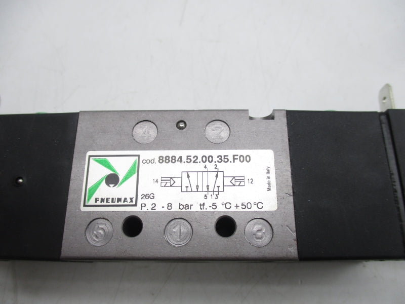 PNEUMAX 8884.52.00.35.F00 24VDC NSNP