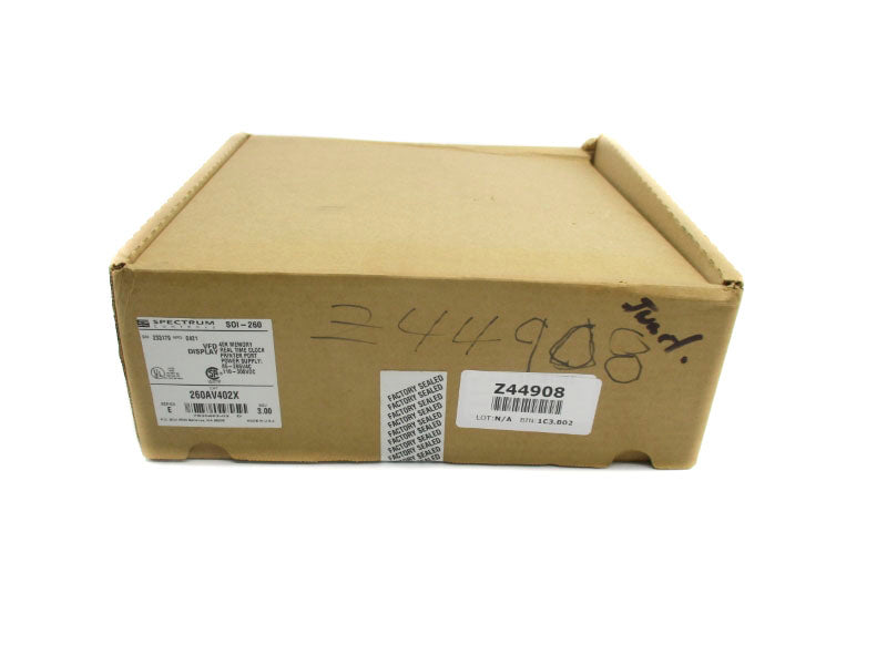 SPECTRUM CONTROLS 260AV402X SER. E 85-265VAC NSFS