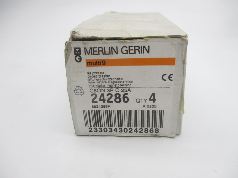 MERLIN GERIN 24286 400V 25A (PKG OF 4) NSMP
