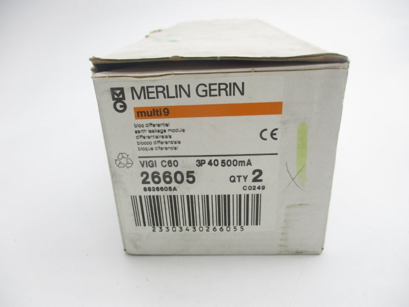 MERLIN GERIN 26605 240/415 60A (PKG OF 2) NSMP