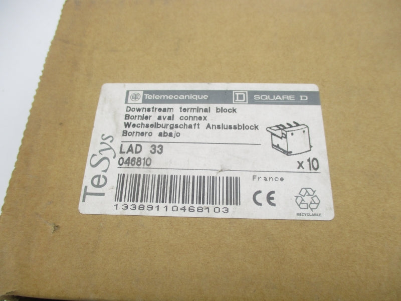 TELEMECANIQUE LAD33 690V 32A (PKG OF 10) NSMP