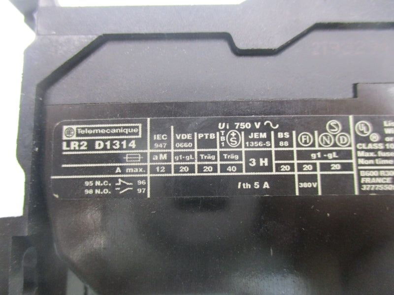 TELEMECANIQUE LR2D1314 750V 7-10A NSNP
