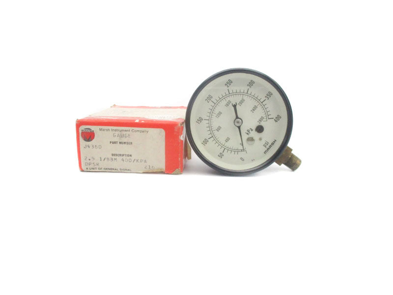 MARSH J4360 0-400PSI 2.5" NSMP