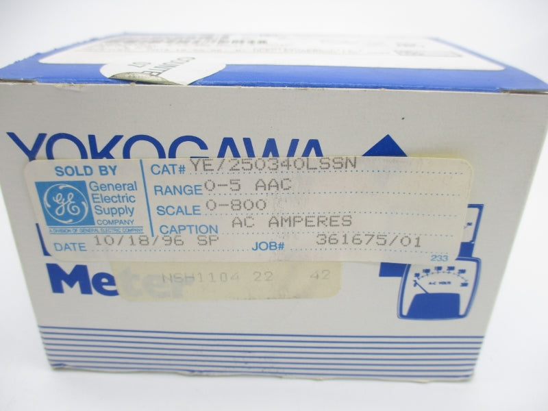 GENERAL ELECTRIC YE/250340LSSN 0-800ACA NSMP