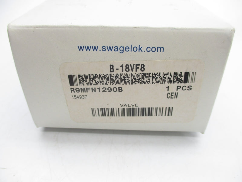 SWAGELOK B-18VF8 NSMP