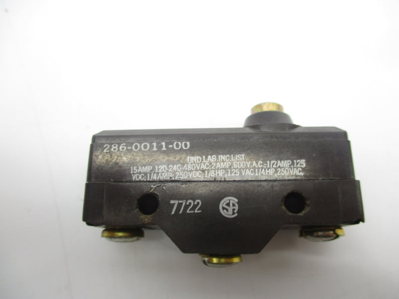 ROBERTSHAW 286-0011-00 600VAC 2A NSNP