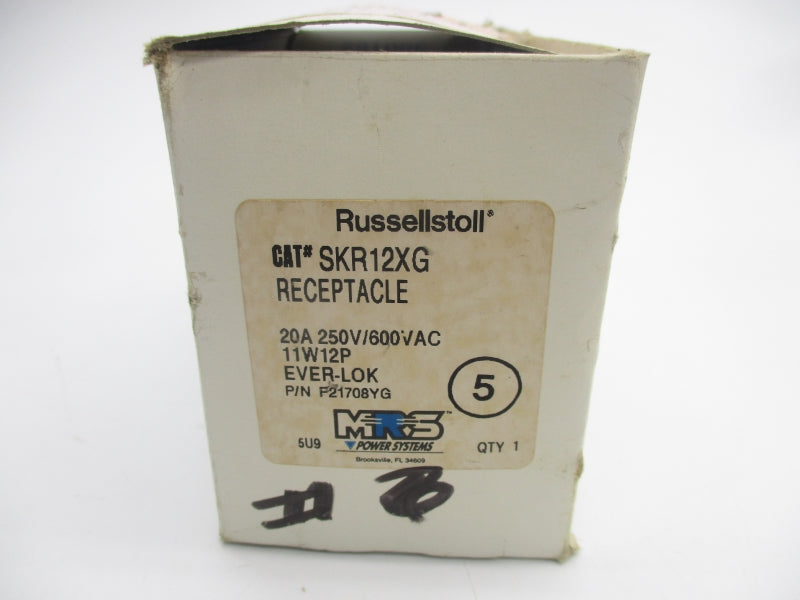 RUSSELLSTOLL SKR12XG 250/600VAC 20A NSMP