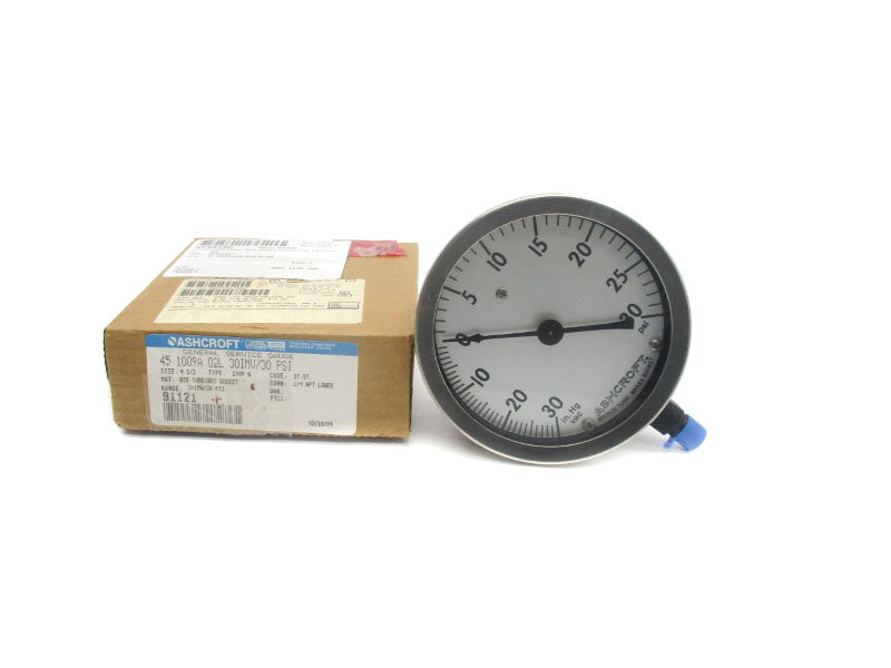 ASHCROFT 451009A02L30IMV/30PSI 30PSI NSMP
