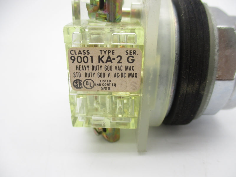 SQUARE D 9001KA-2 SER. G 600VAC/DC NSNP