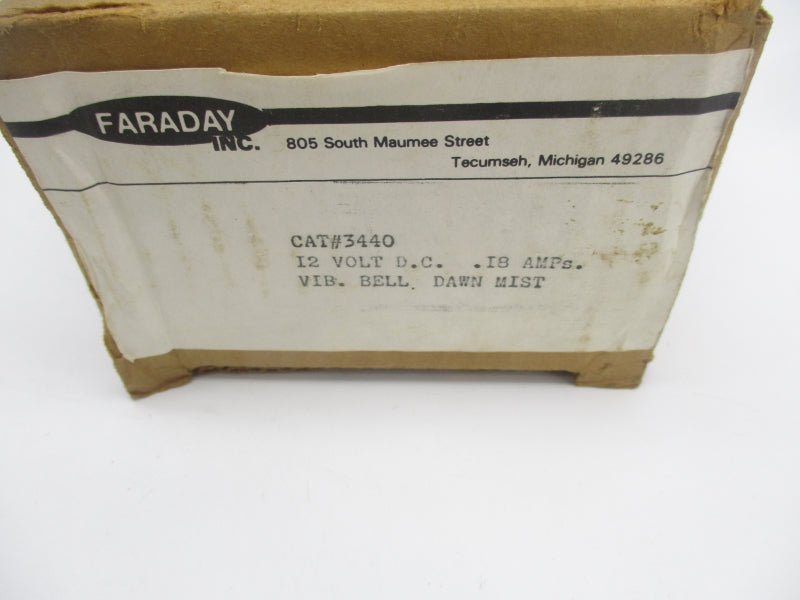 FARADAY 3440 12VDC .18A NSMP