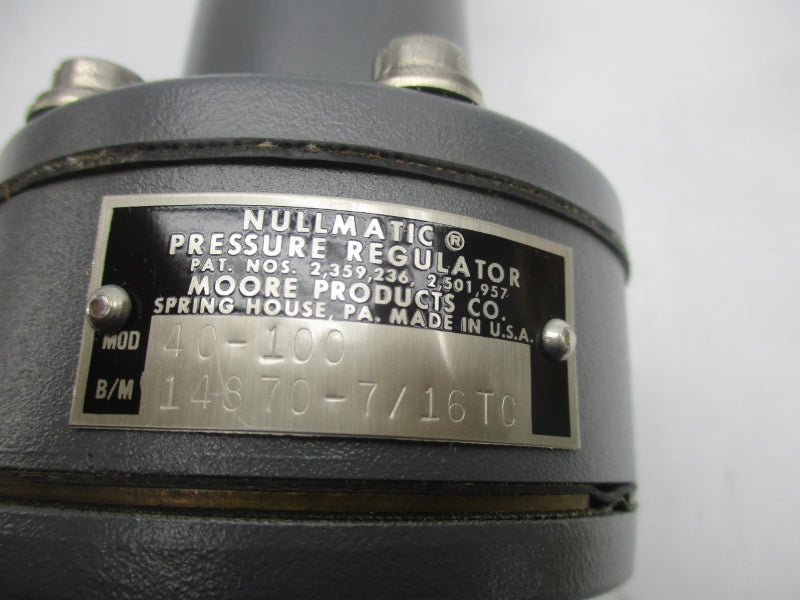 MOORE PRODUCTS 40-100 NSNP