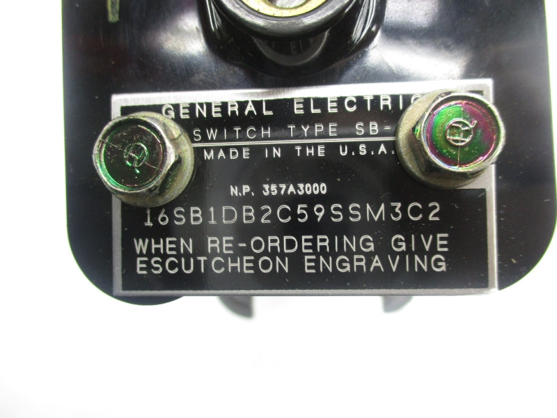 GENERAL ELECTRIC 16SB1DB2C59SSM3C2 NSNP